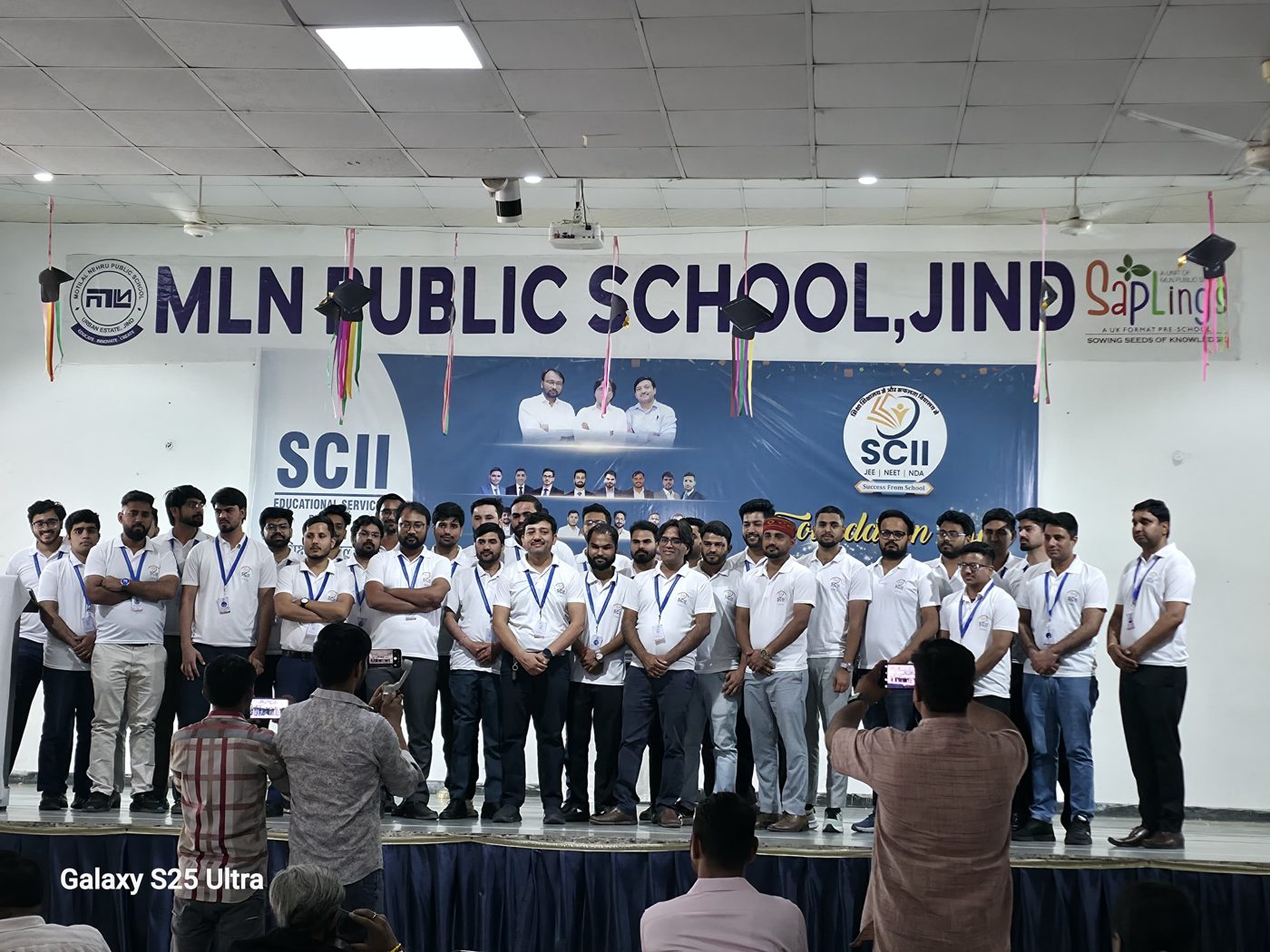 SCII faculty at Moti Lal Nehru Public School